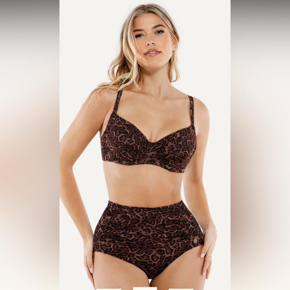 Shapewear Ruched Tummy Control Bikini Set
